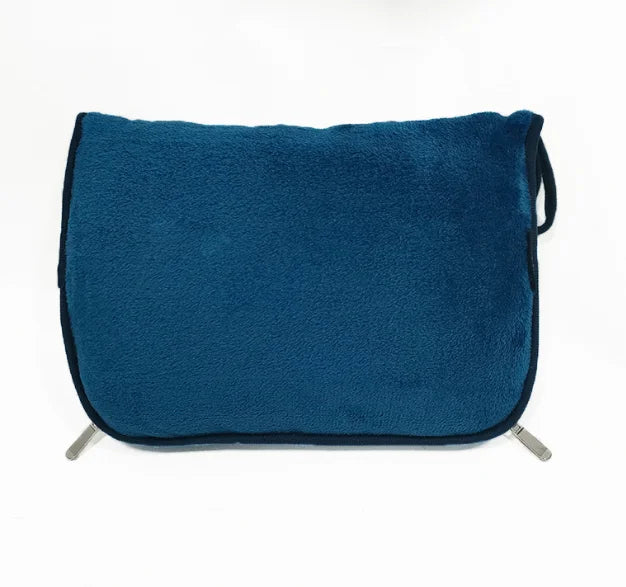 Travel Blanket soft Fleece 2-In-1 Compact Combo Blanket
