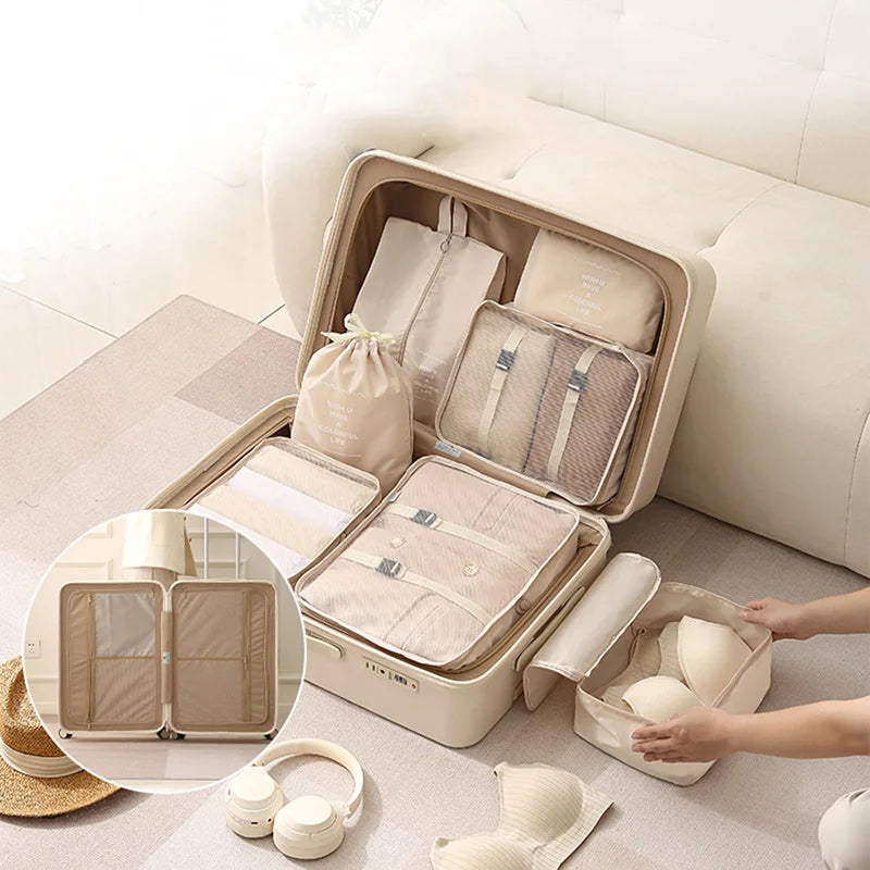 Travel Organizer Cubes For Luggage Suitcase