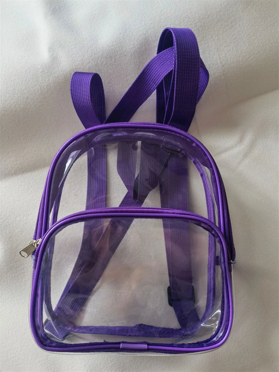 Small Clear Backpack Waterproof Beach Cell Phone Bag