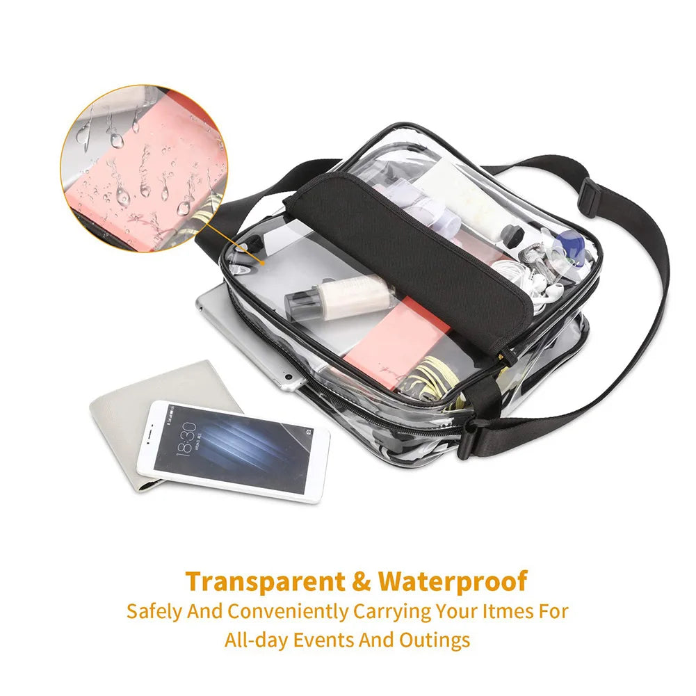 Clear Bags Transparent Crossbody Handbag