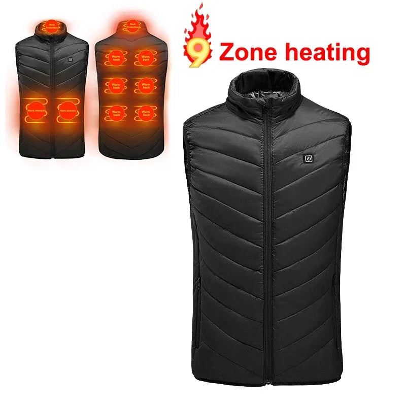 Thermal USB Self Heated Electric Vest for Men or Women