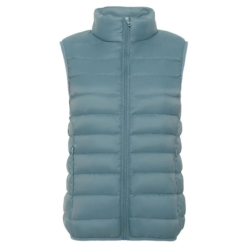 Women Ultra-Light 90% Duck Down Vest
