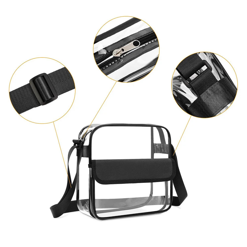 Clear Bags Transparent Crossbody Handbag