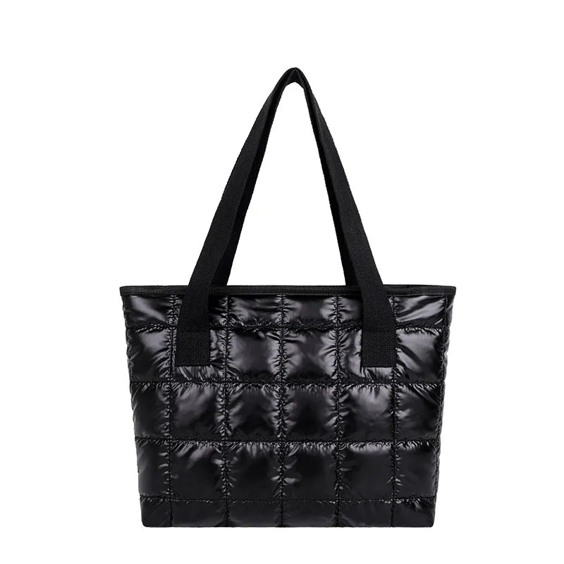 Large Quilted Tote Bag
