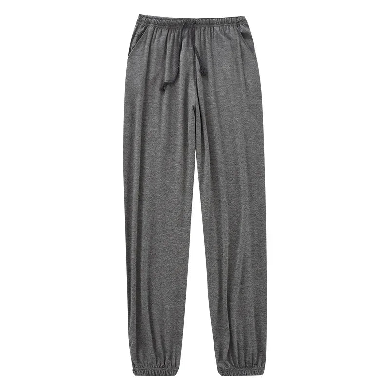 Men's Pajamas Tapered Loose Sleep Bottom Pants