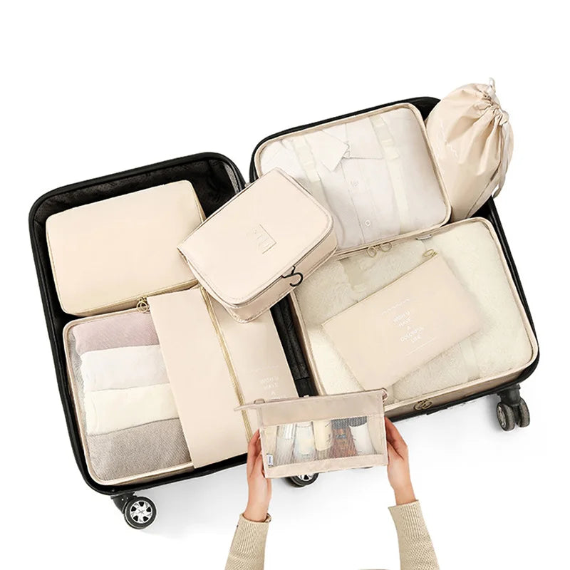 Travel Organizer Cubes For Luggage Suitcase