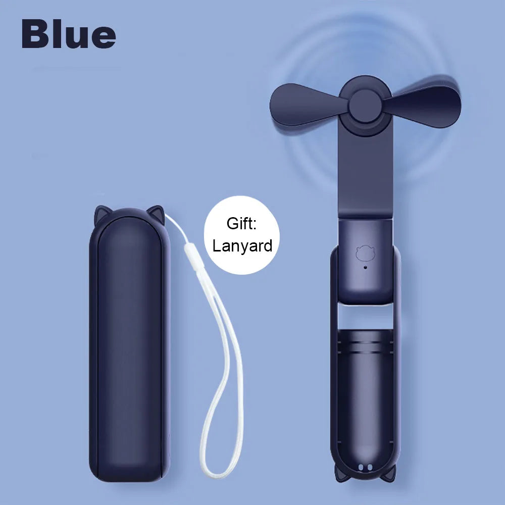 Portable Mini USB Handheld Pocket Fan