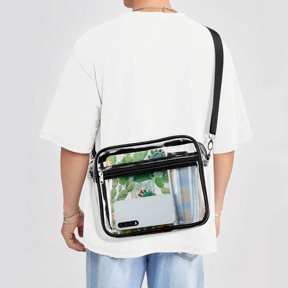 Transparent satchel set Two piece New