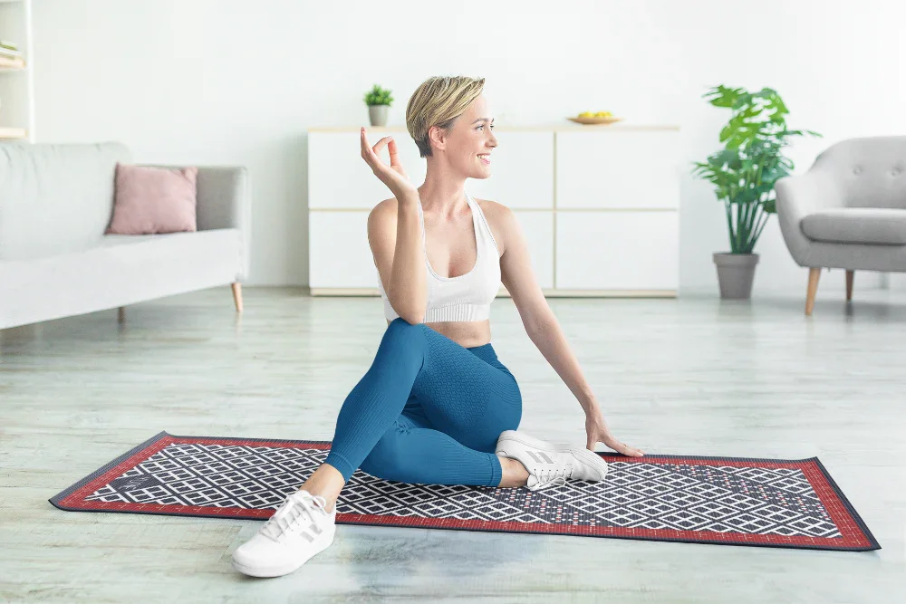 Yune Reiko Trekk Travel Pilates Mat