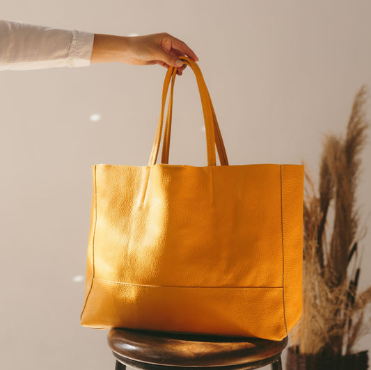 The Carryall Leather Tote